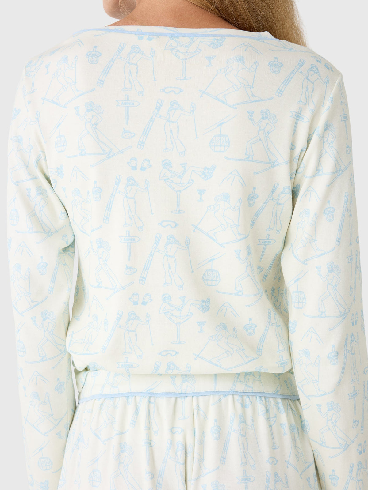 Berno Snooze Women's Aprés Ski Long Pajama Set