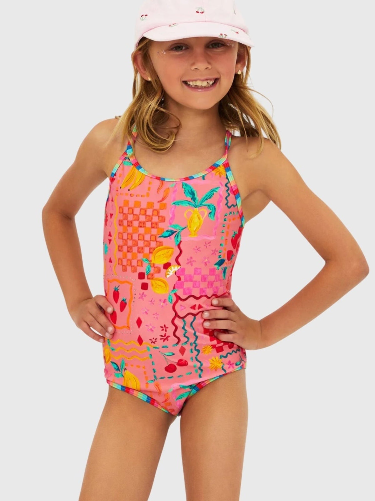 Beach Riot Girls' Little Julia One-Piece Swimsuit