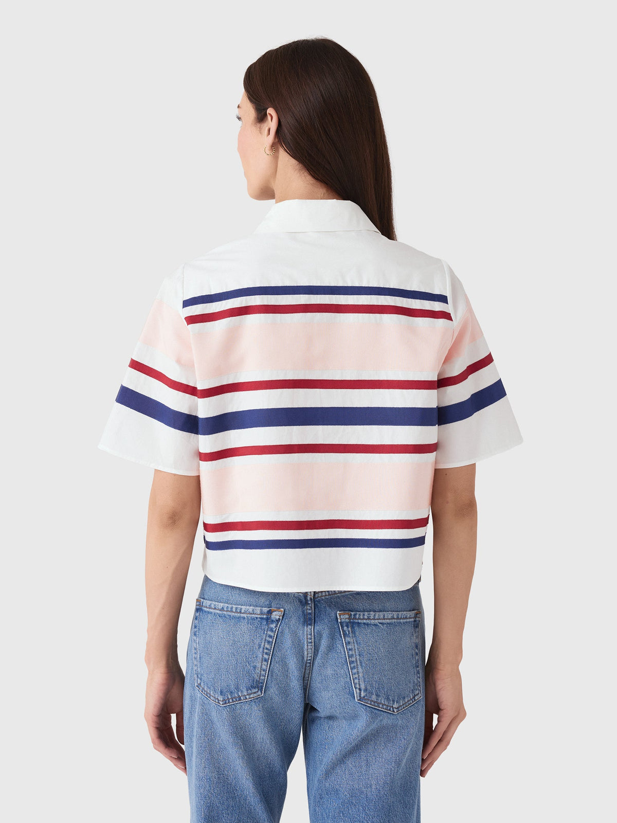 Rosie Assoulin Women's Ribbon Rugby Top
