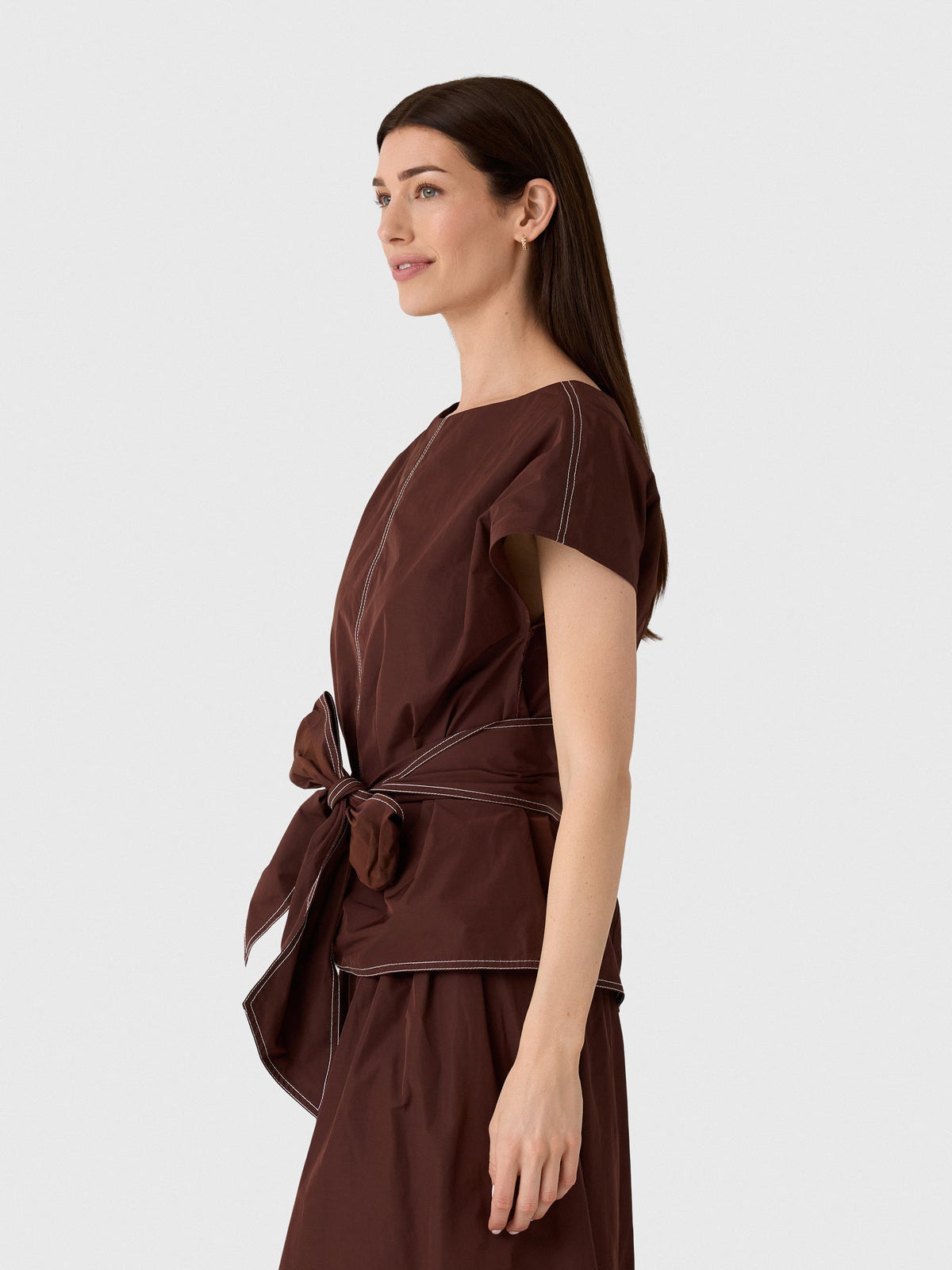 Rosie Assoulin Women's Don't Get Sash-y Top