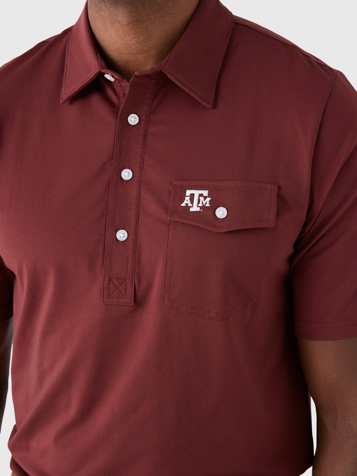 Criquet Men's Texas A&M University Coach's Performance Players Polo