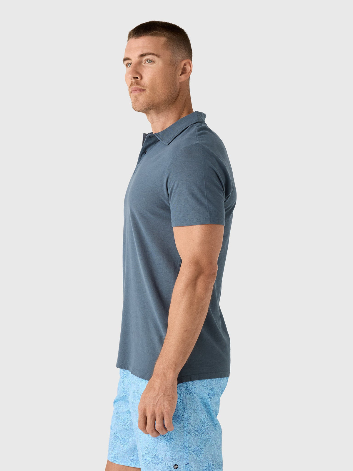 Alex Crane Men's Crepe Polo