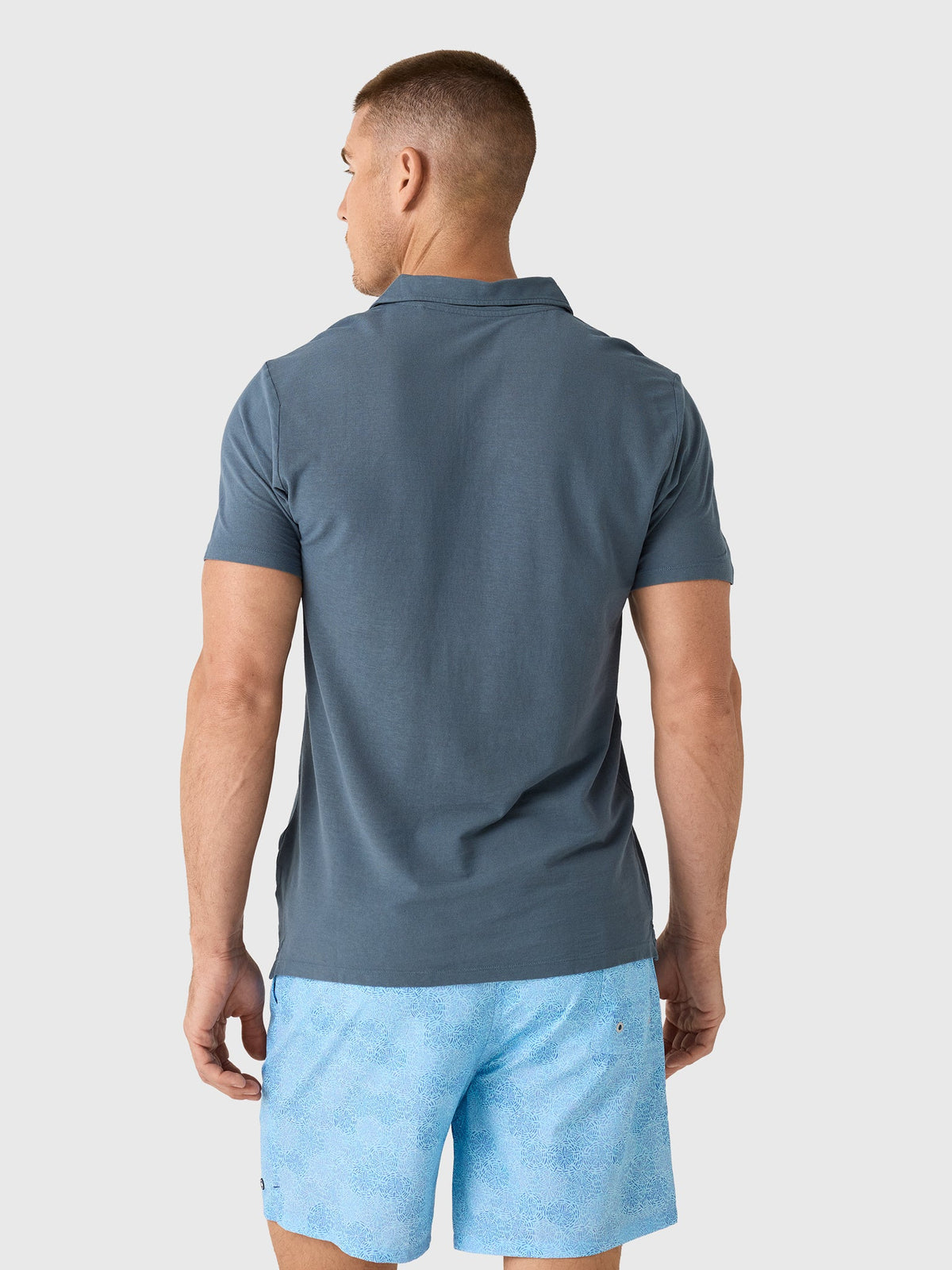 Alex Crane Men's Crepe Polo