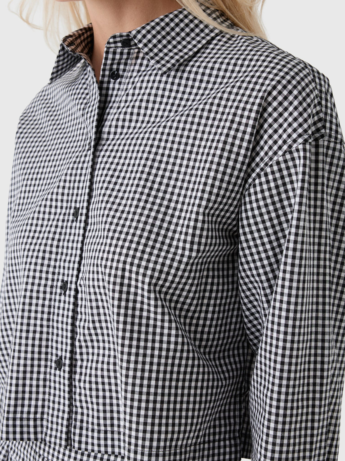 Masons Daughter Women's Cropped Boyfriend Shirt
