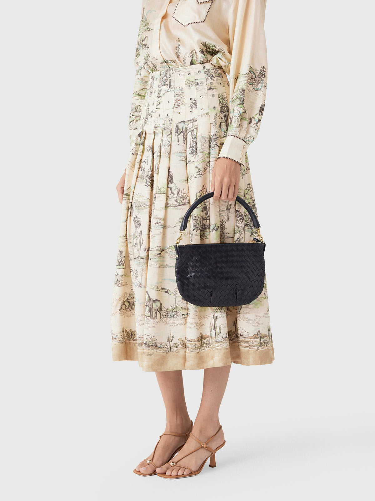 Clare V. Petit Moyen Messenger Bag