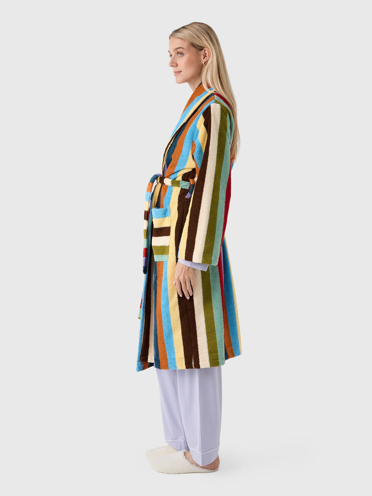 Dusen Dusen Women's Terry Bathrobe
