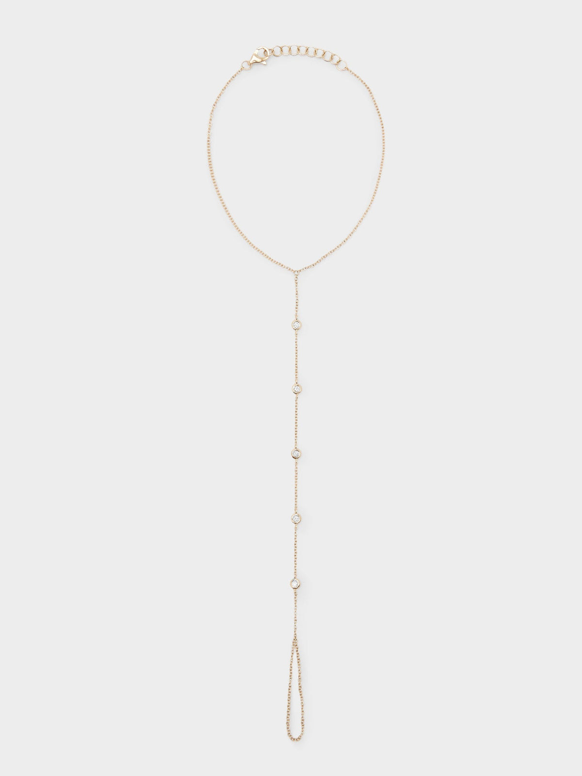 Francie B. Diamond Link Hand Chain