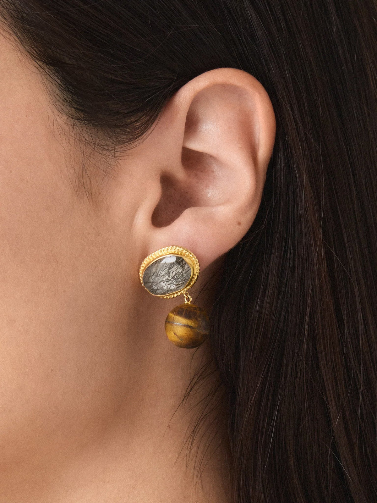 Chan Luu Horizon Drop Earrings