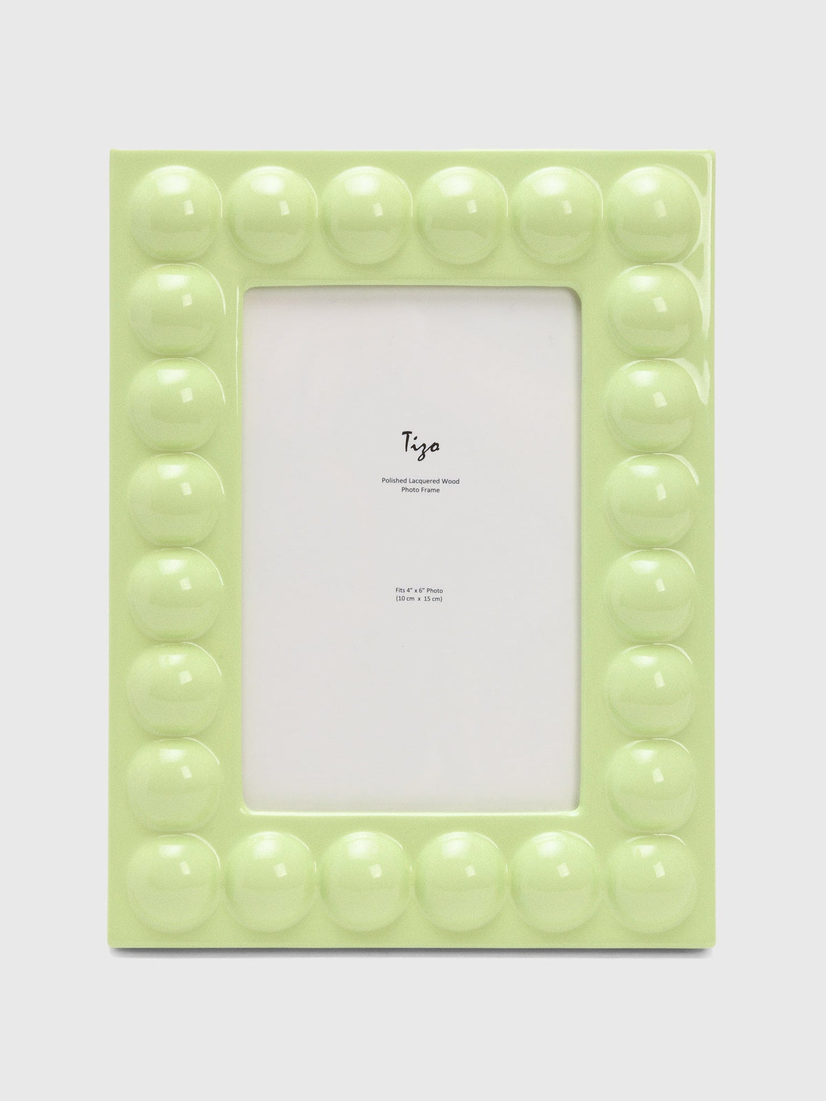 TIZO Lacquer Wood 4x6 Photo Frame