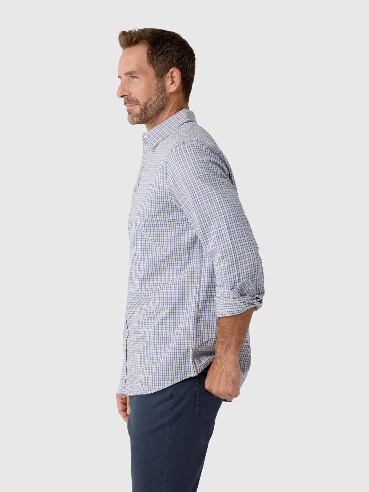 East Cape Men's Long Sleeve Check Shirt