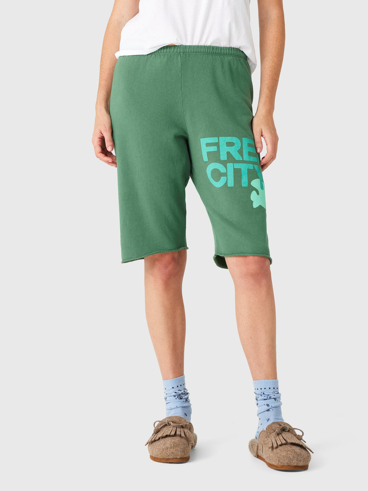 Free City Women's Cutoff Sweatshort