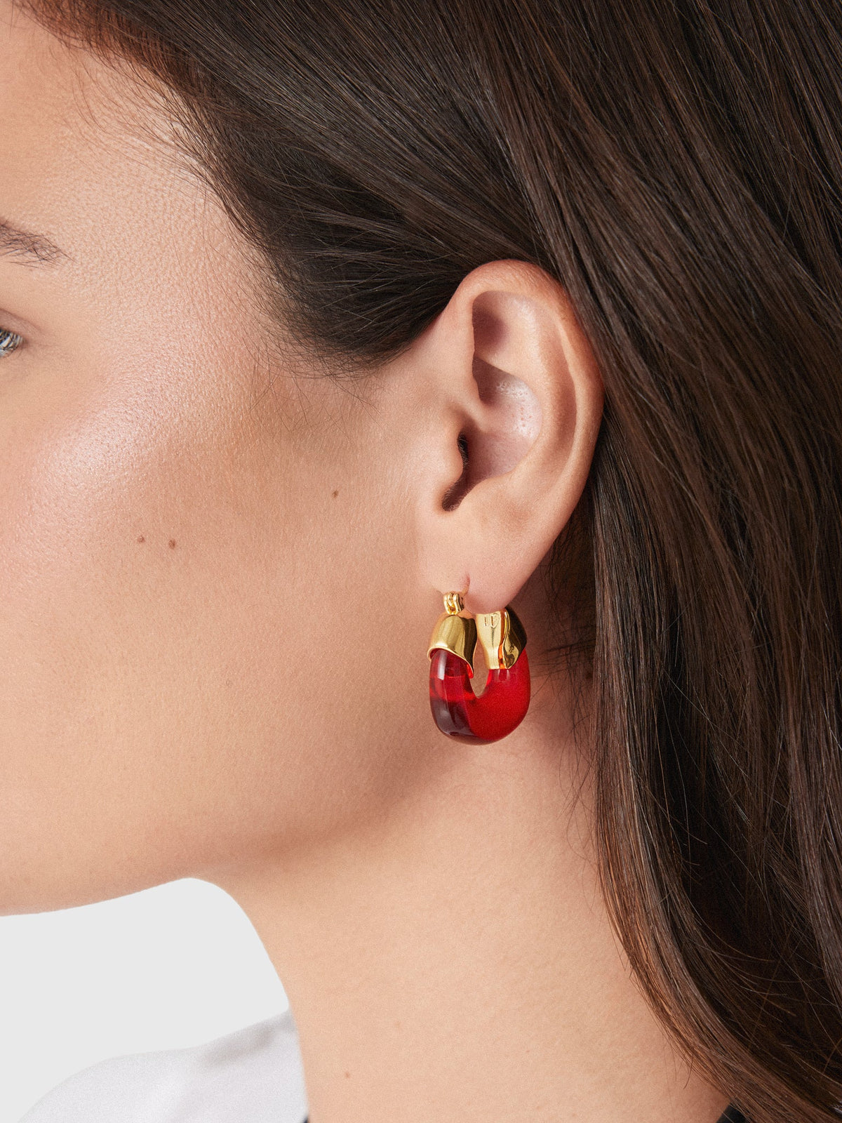 Lizzie Fortunato Mini Organic Hoop Earrings