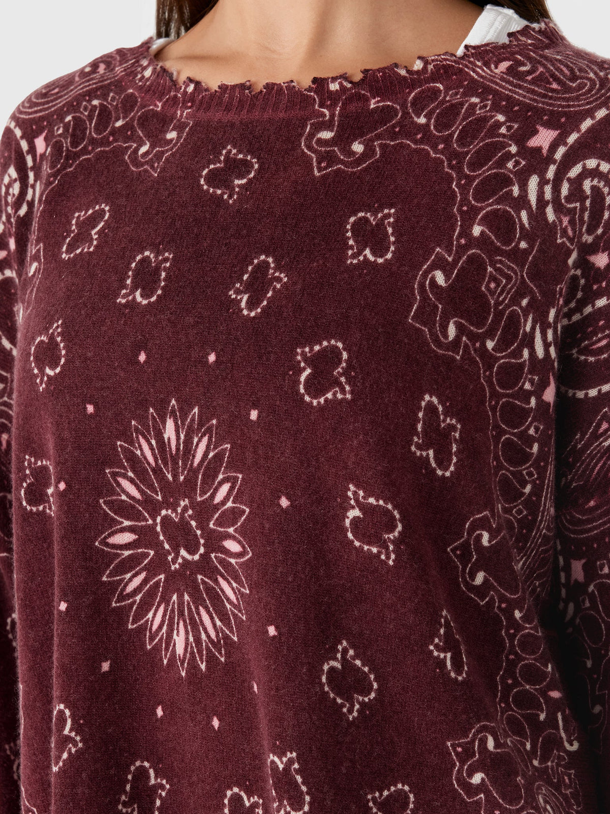 Kujten Women's Mela Bandana Sweater
