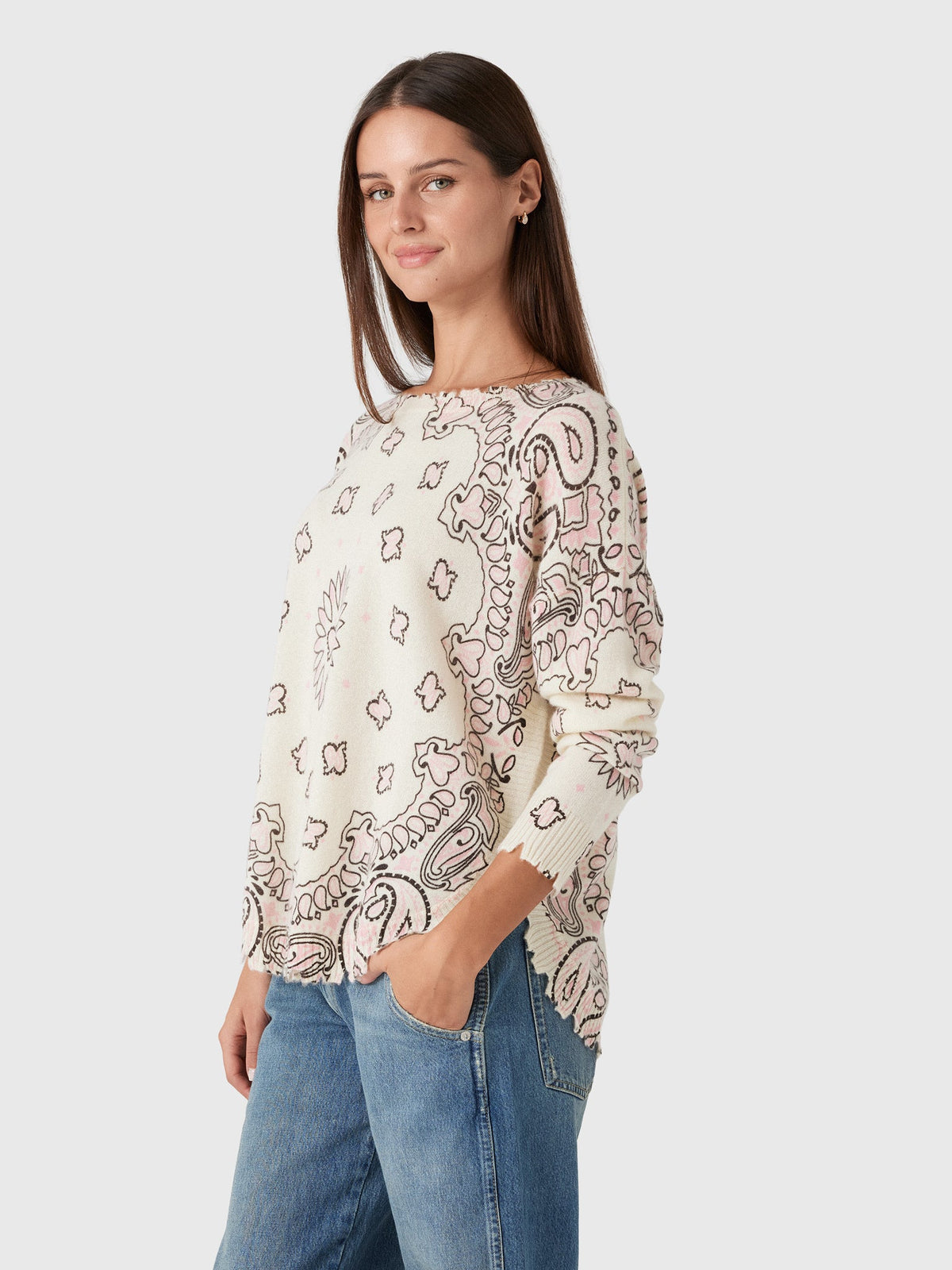 Kujten Women's Mela Bandana Sweater