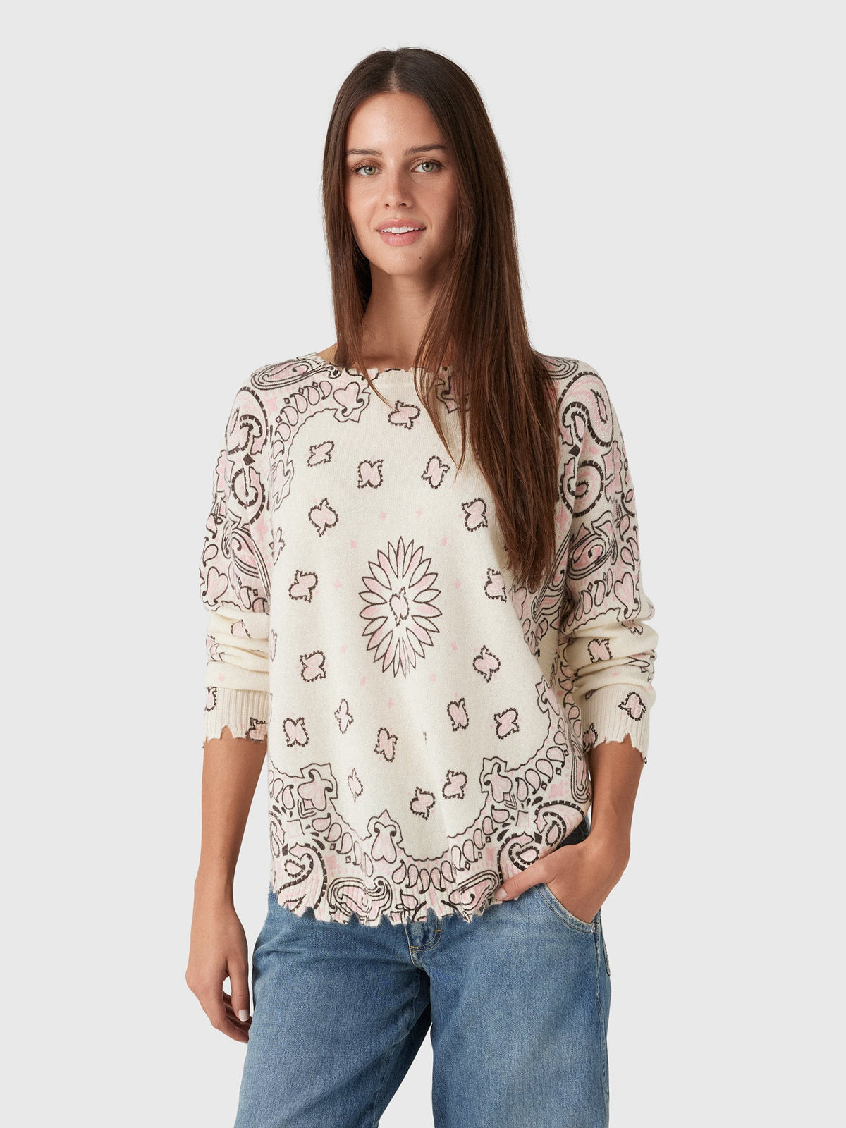 Kujten Women's Mela Bandana Sweater