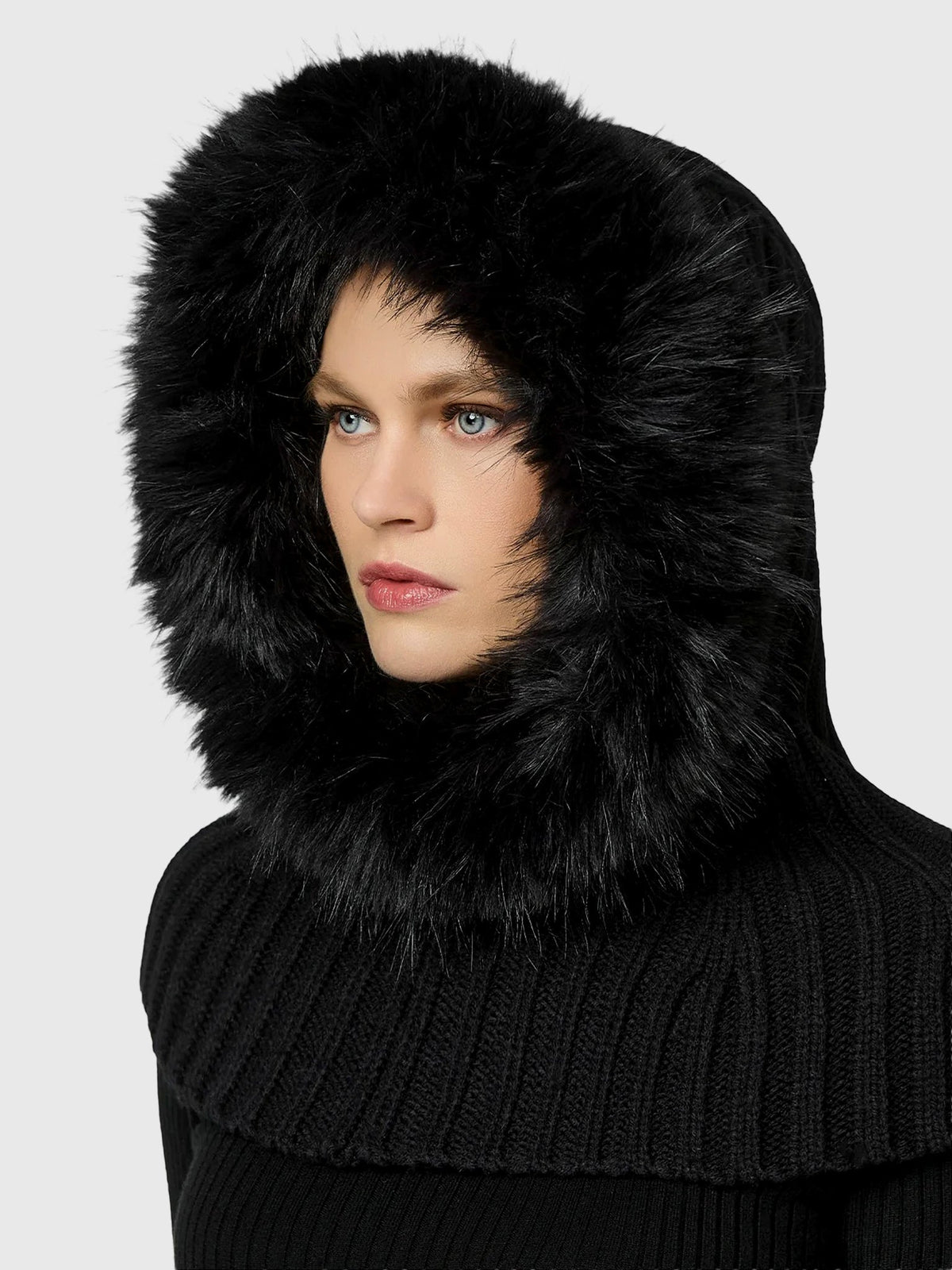 Goldbergh Women's Naomi Faux Fur Hooded Scarf
