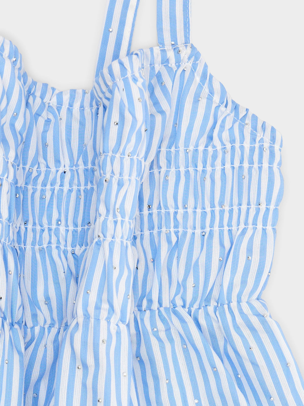 Design History Girls' Smocked Embellished Tank