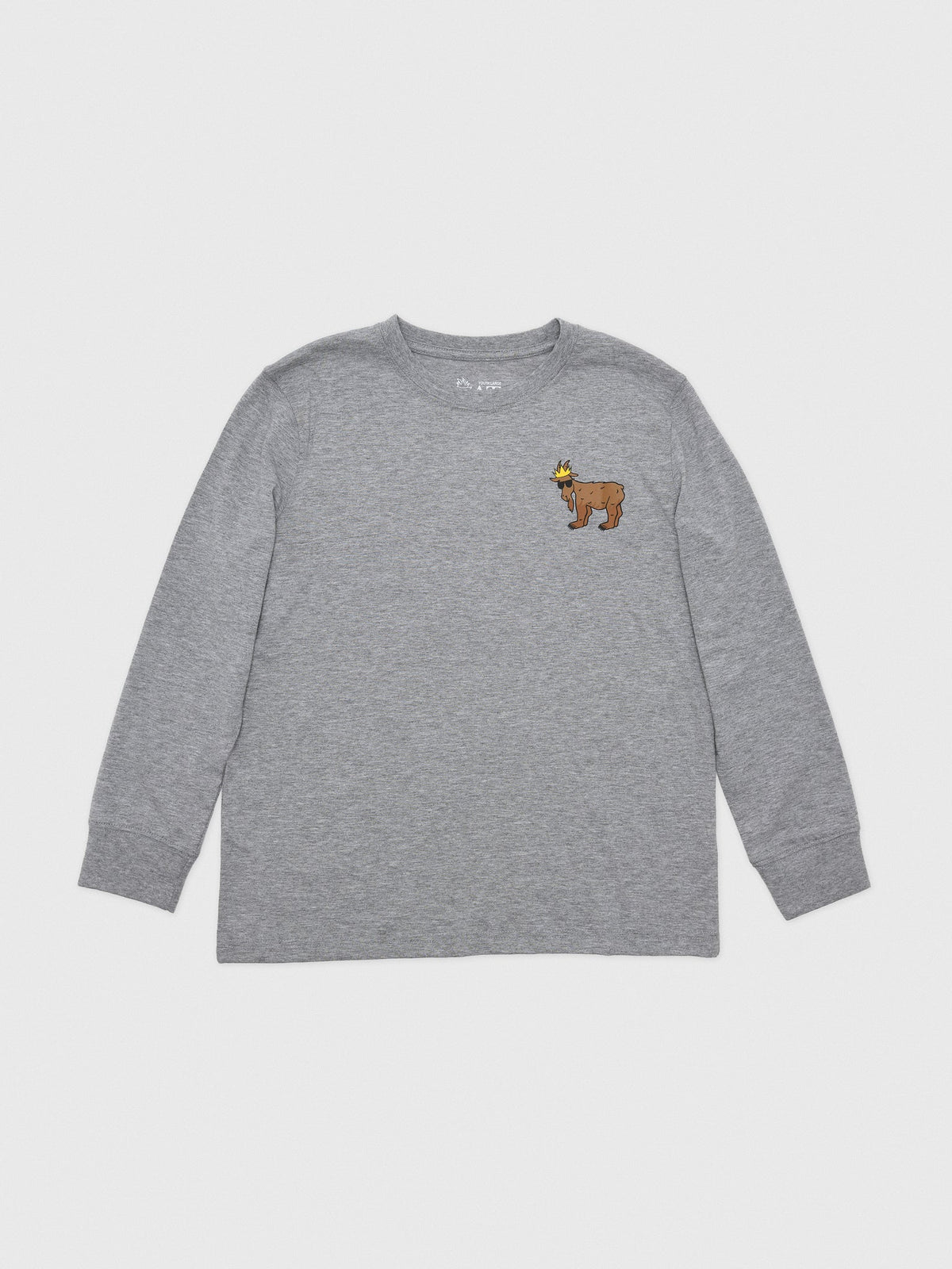 Goat USA Boys' Grizzly GOAT Long Sleeve T-Shirt