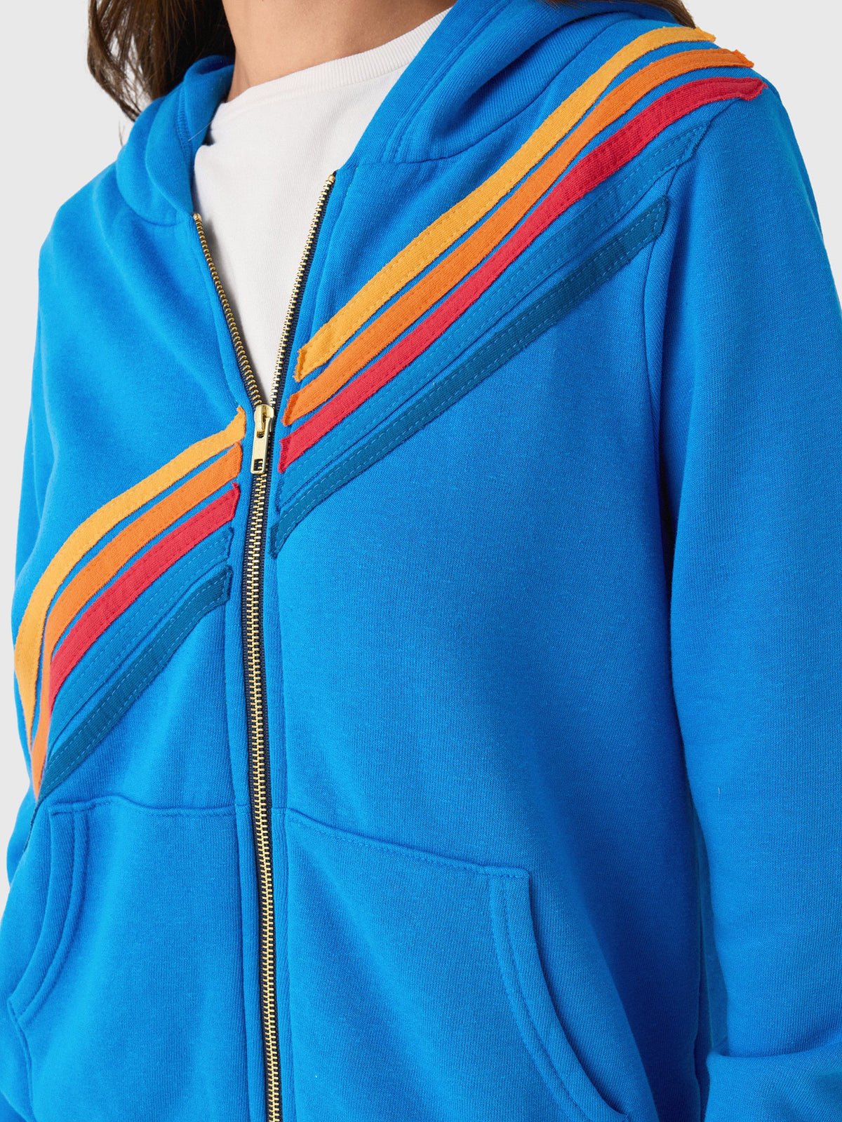 Aviator Nation Women's Disco Zip Hoodie