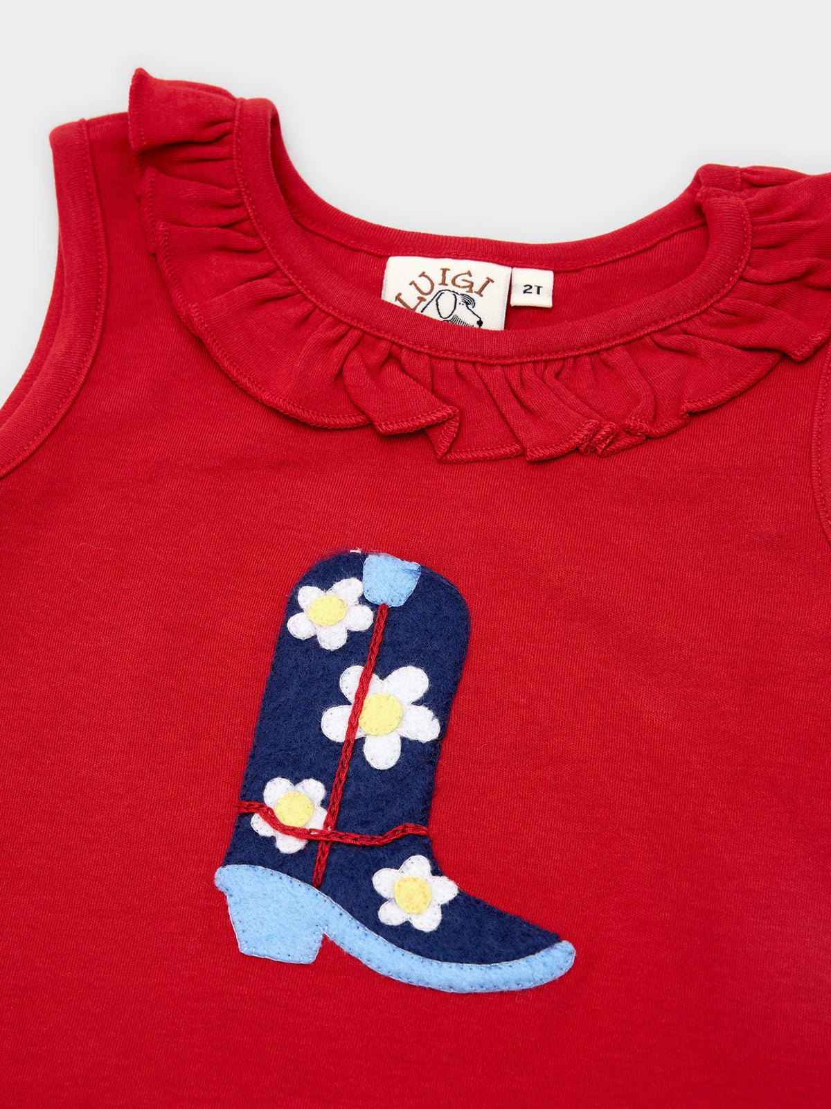 Luigi Girls' Cowgirl Boot Dress