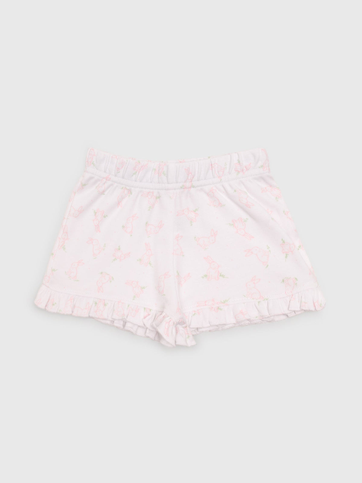 Luigi Girls' Bunny Print Short