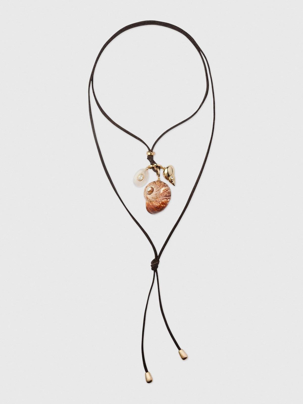 Eliou Area Charm Wrap Necklace