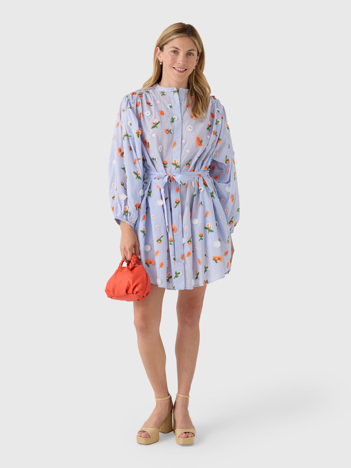 Essentiel Antwerp Women's Jalen Embroidered Mini Dress