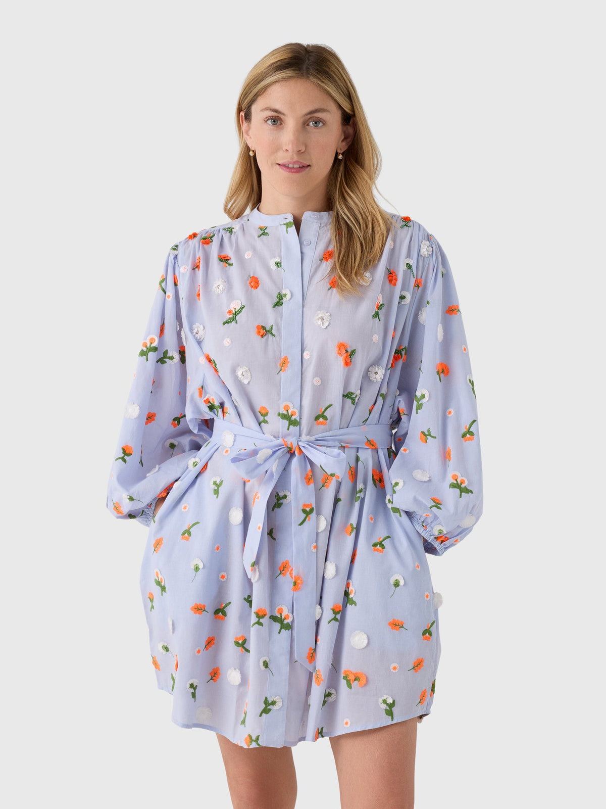 Essentiel Antwerp Women's Jalen Embroidered Mini Dress