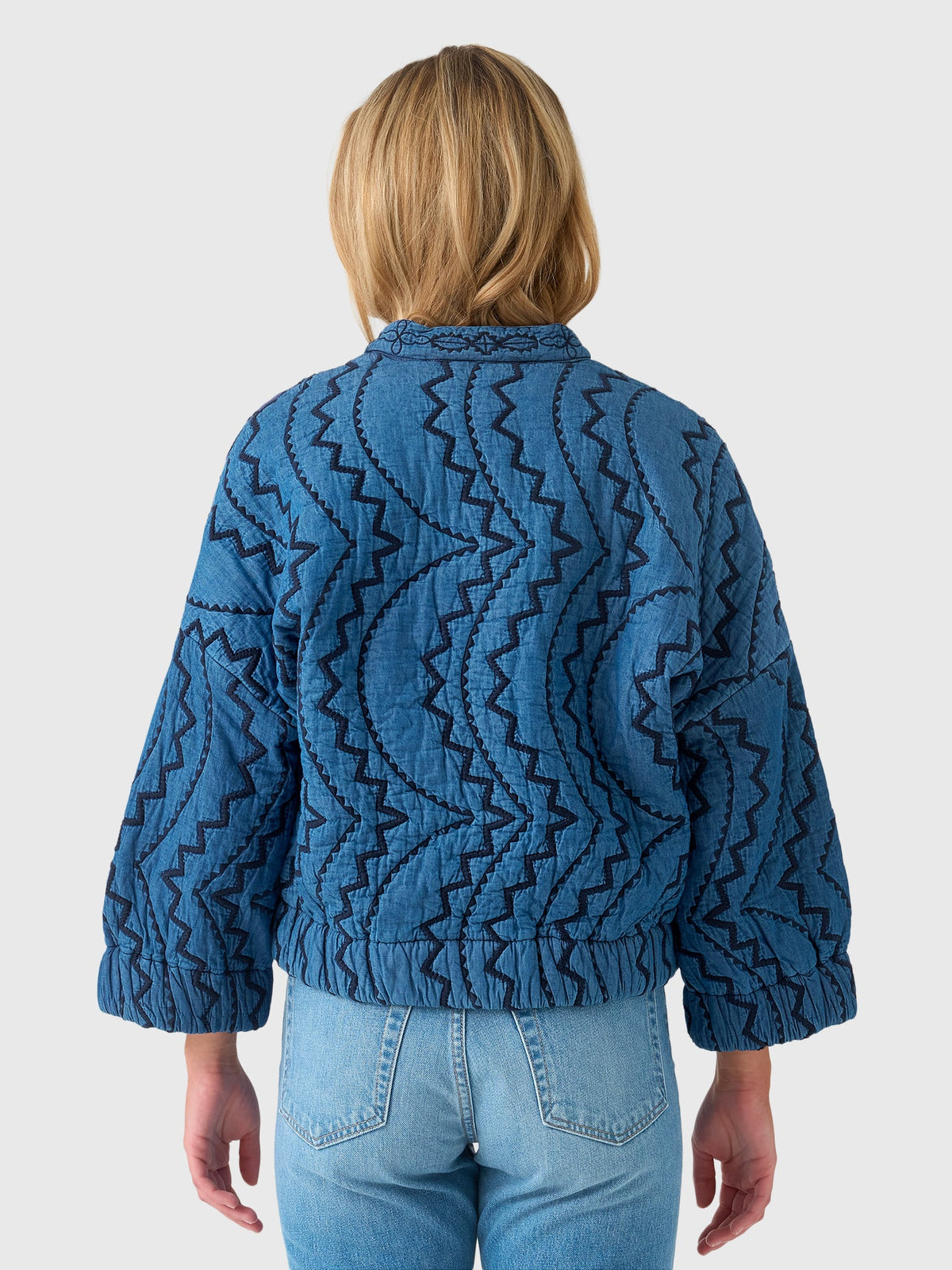 Essentiel Antwerp Women's Jatropha Embroidered Denim Jacket