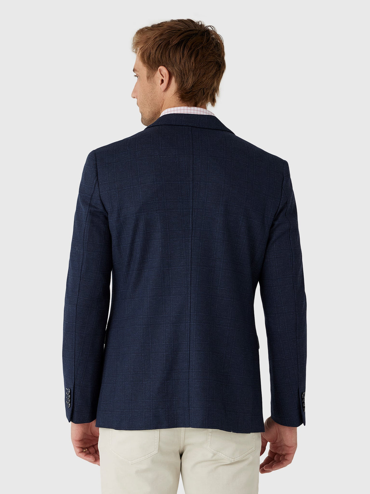 Blue Industry Men's Check Blazer