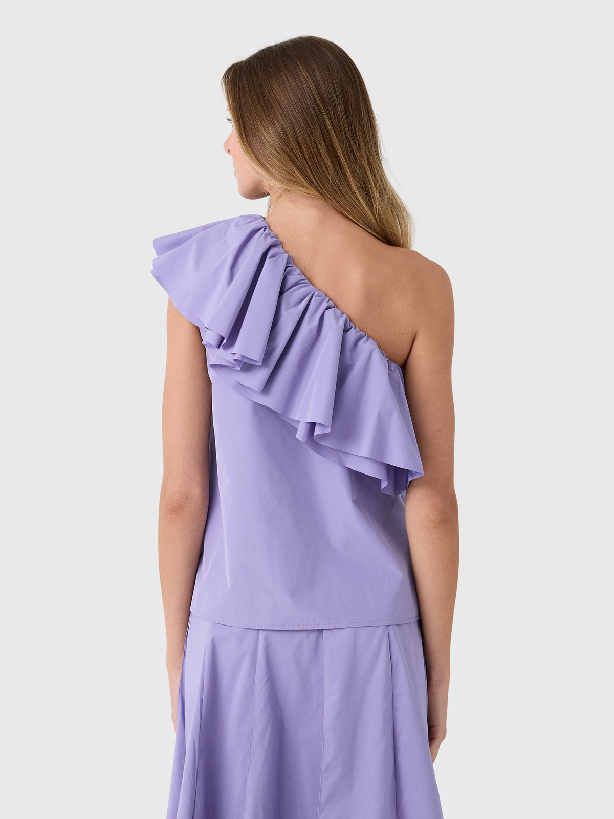 Essentiel Antwerp Women's Jillian Asymmetric Ruffle Top