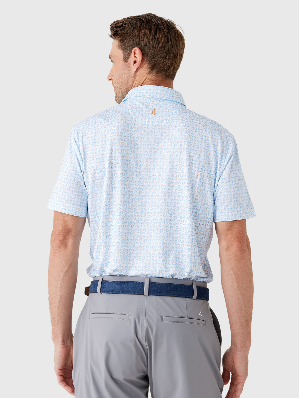 Johnnie-O Men's Minty Performance Jersey Polo