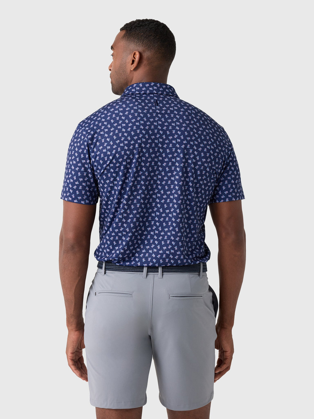 Johnnie-O Men's USA Performance Jersey Polo