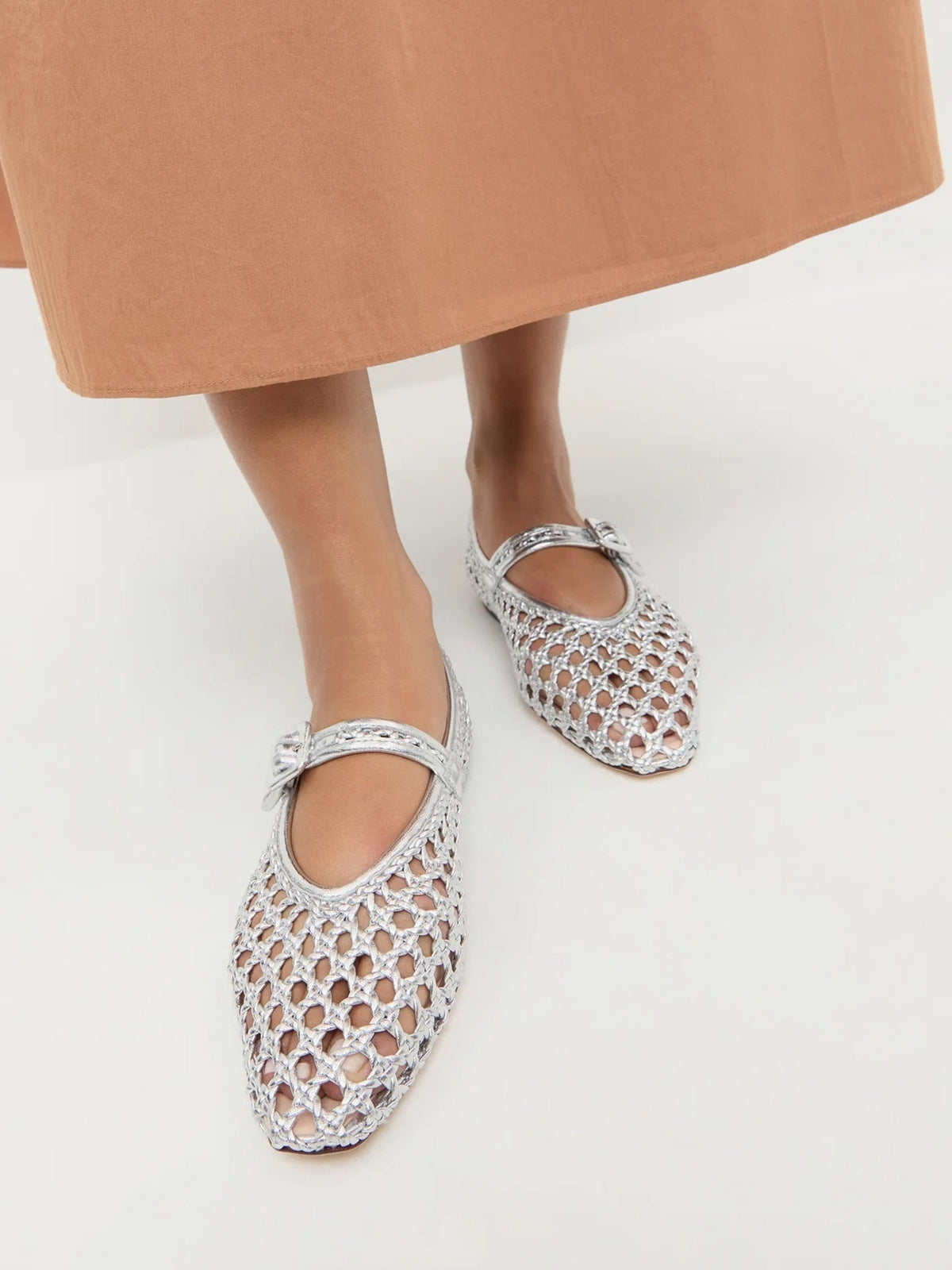 Loeffler Randall Women's Junia Leather Mary Jane Flat