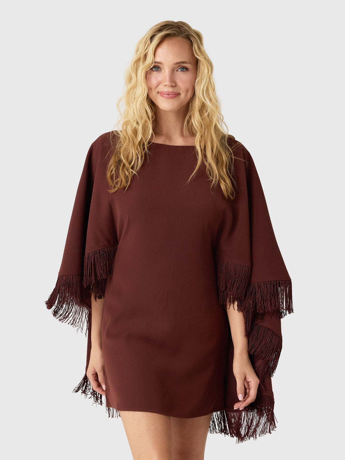 Masons Daughter Women's Katherine Fringe Cape Dress