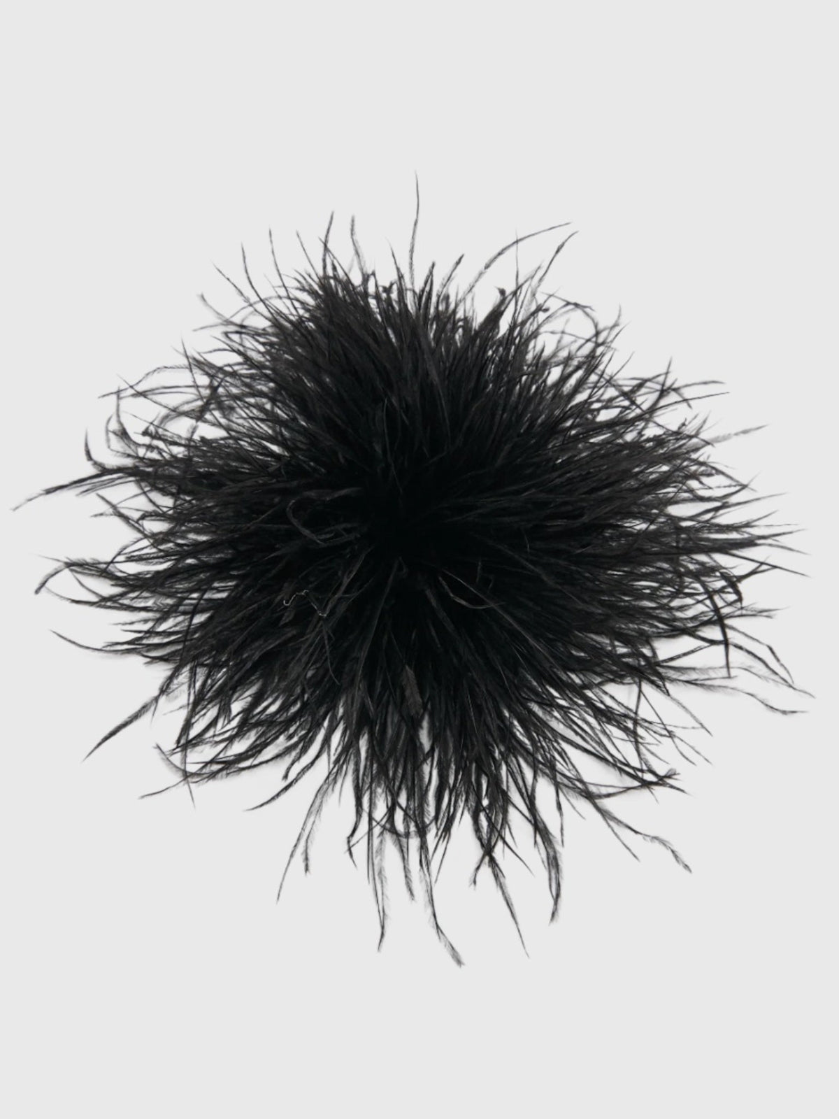 Essentiel Antwerp Kurdy Ostrich Feather Brooch