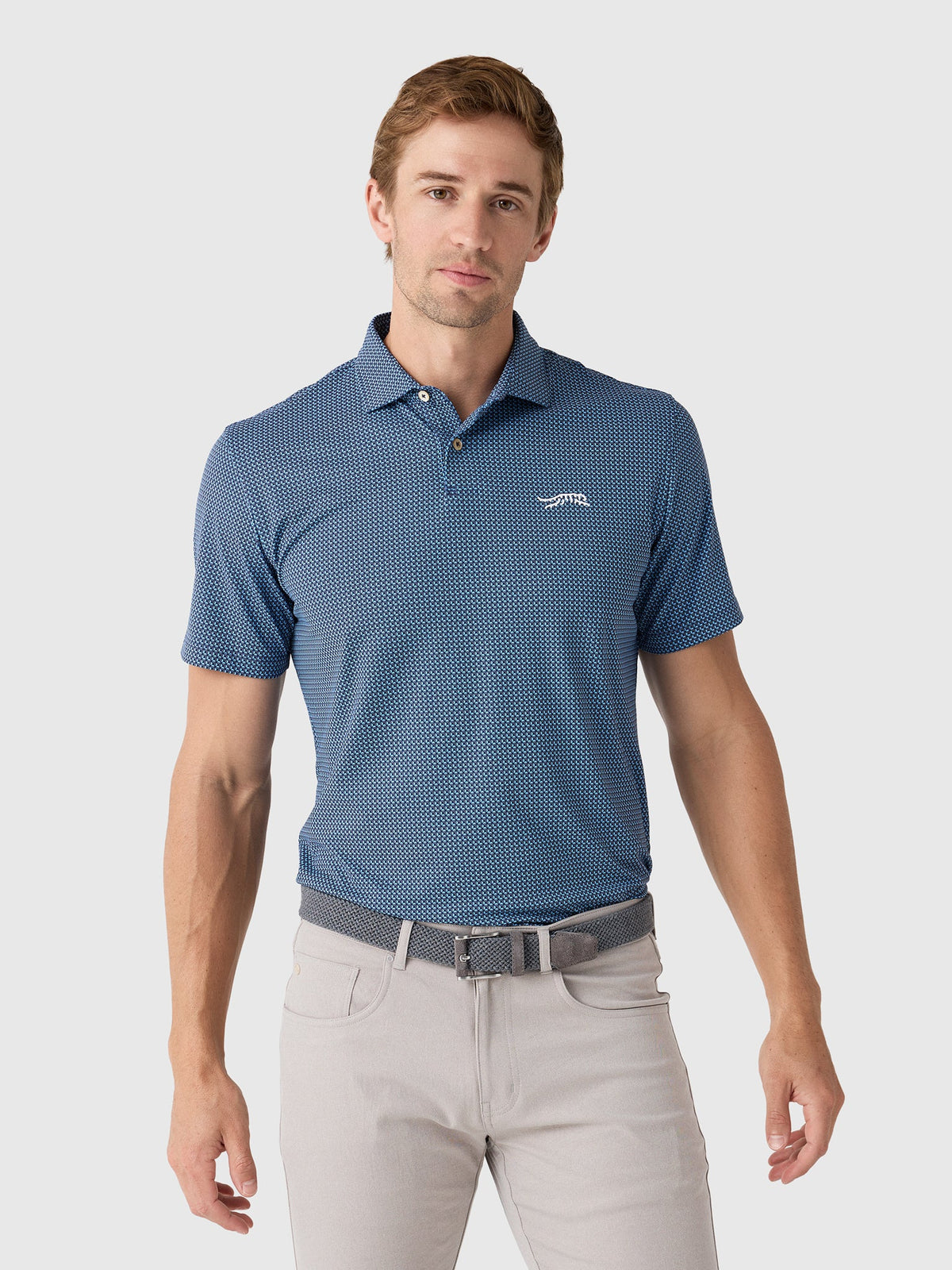 Sun Day Red Men's Refined Signals Polo