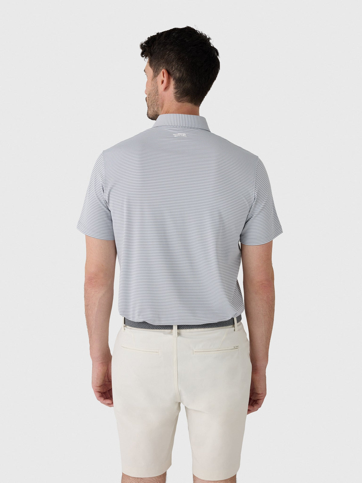Sun Day Red Men's Refined Cypress Stripe Polo