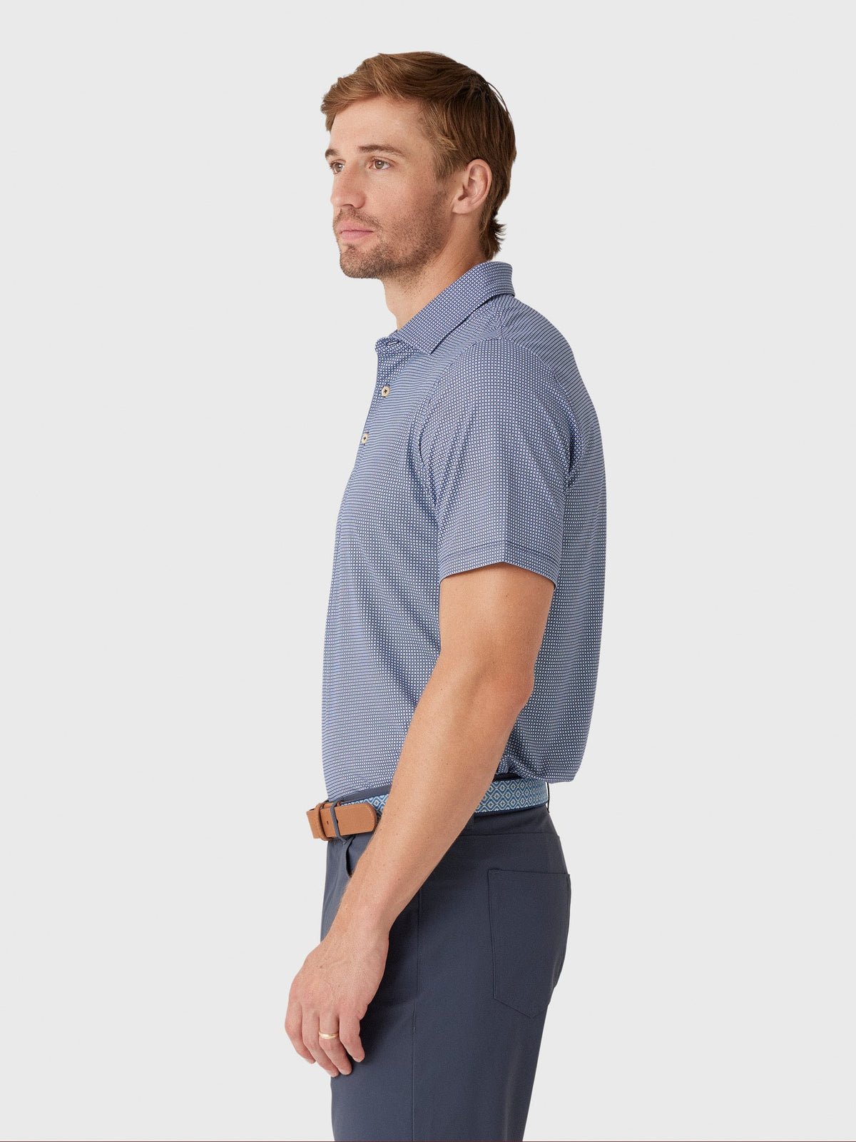 Sun Day Red Men's Cross Out Polo