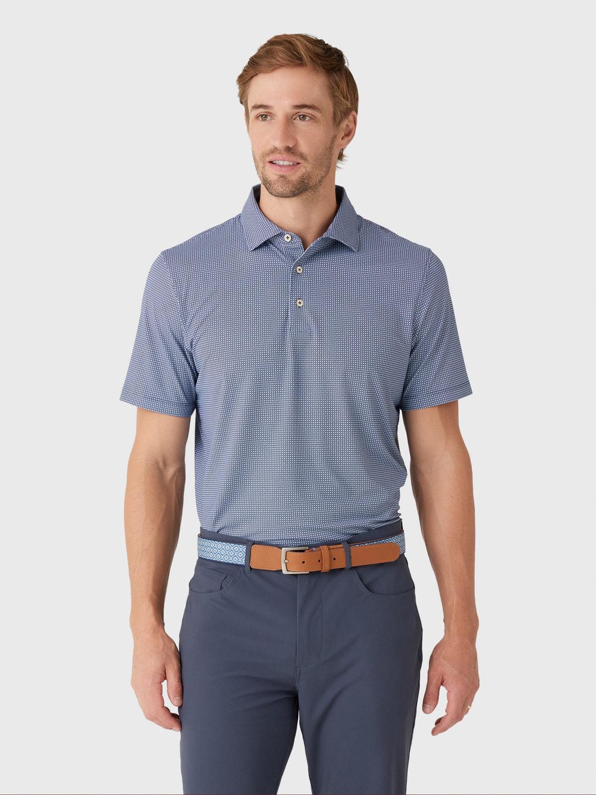 Sun Day Red Men's Cross Out Polo