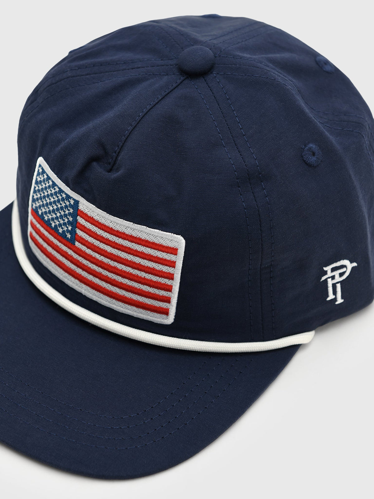Properly Tied Boys' American Flag Classic Rope Hat