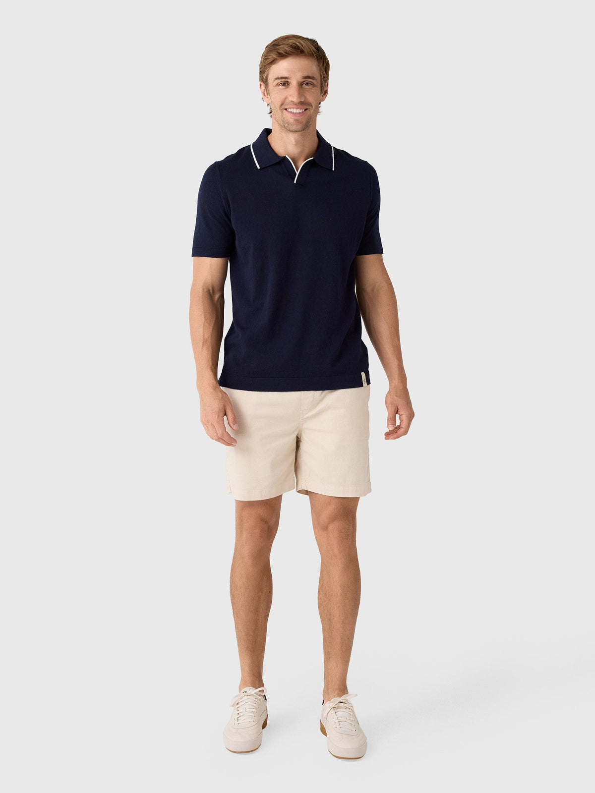 Rye51 Men's The Leon Luxury Linen Polo