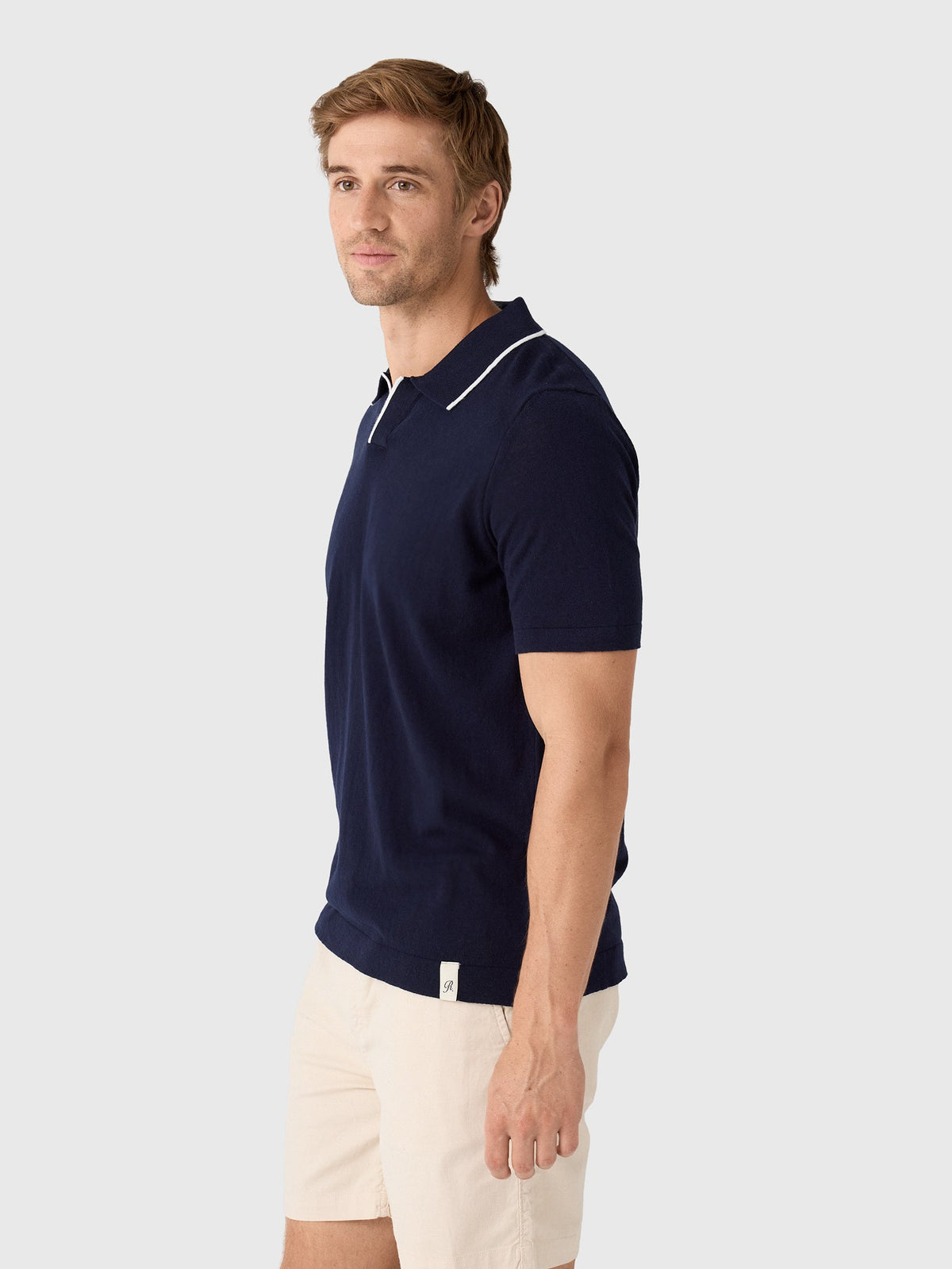 Rye51 Men's The Leon Luxury Linen Polo