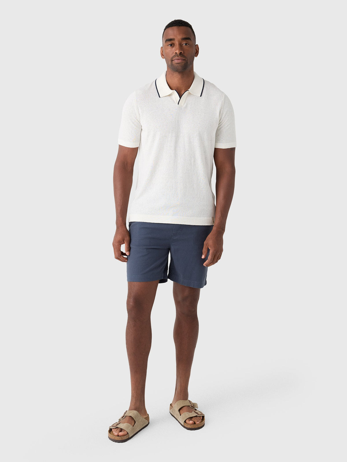 Rye51 Men's The Leon Luxury Linen Polo