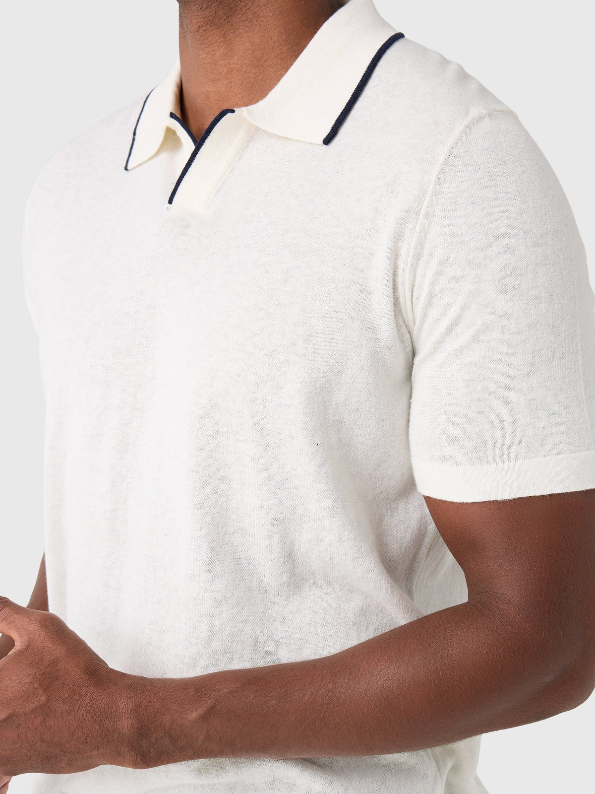 Rye51 Men's The Leon Luxury Linen Polo