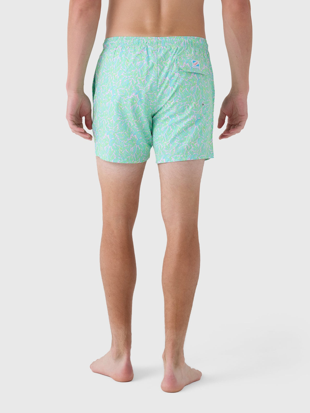 Bermies Men's Limoncello Swim Trunk