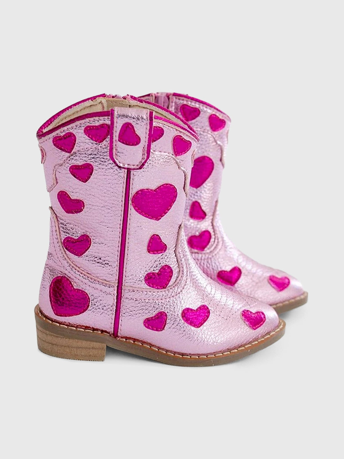 Wild + Rae Girls' Lovestruck Cowgirl Boot
