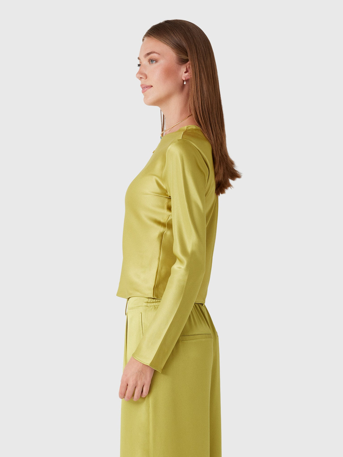 Leset Women's Barb Long Sleeve Crew