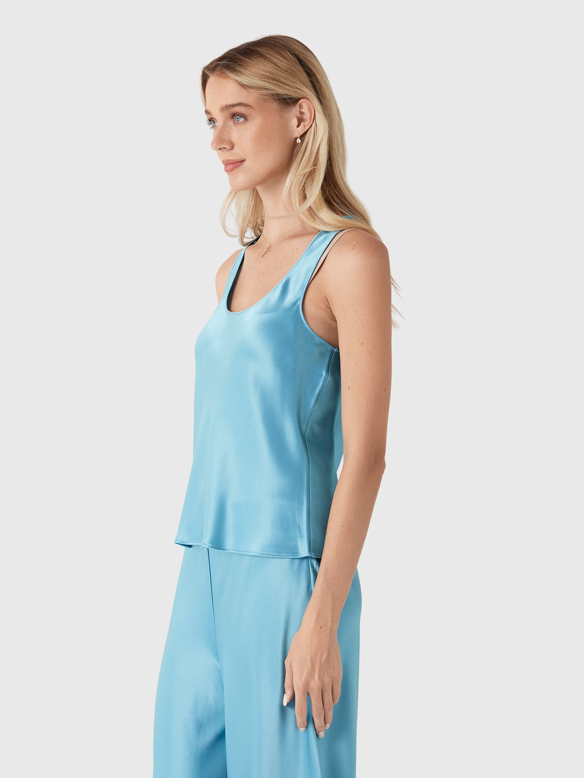 Leset Women's Barb Bias Tank