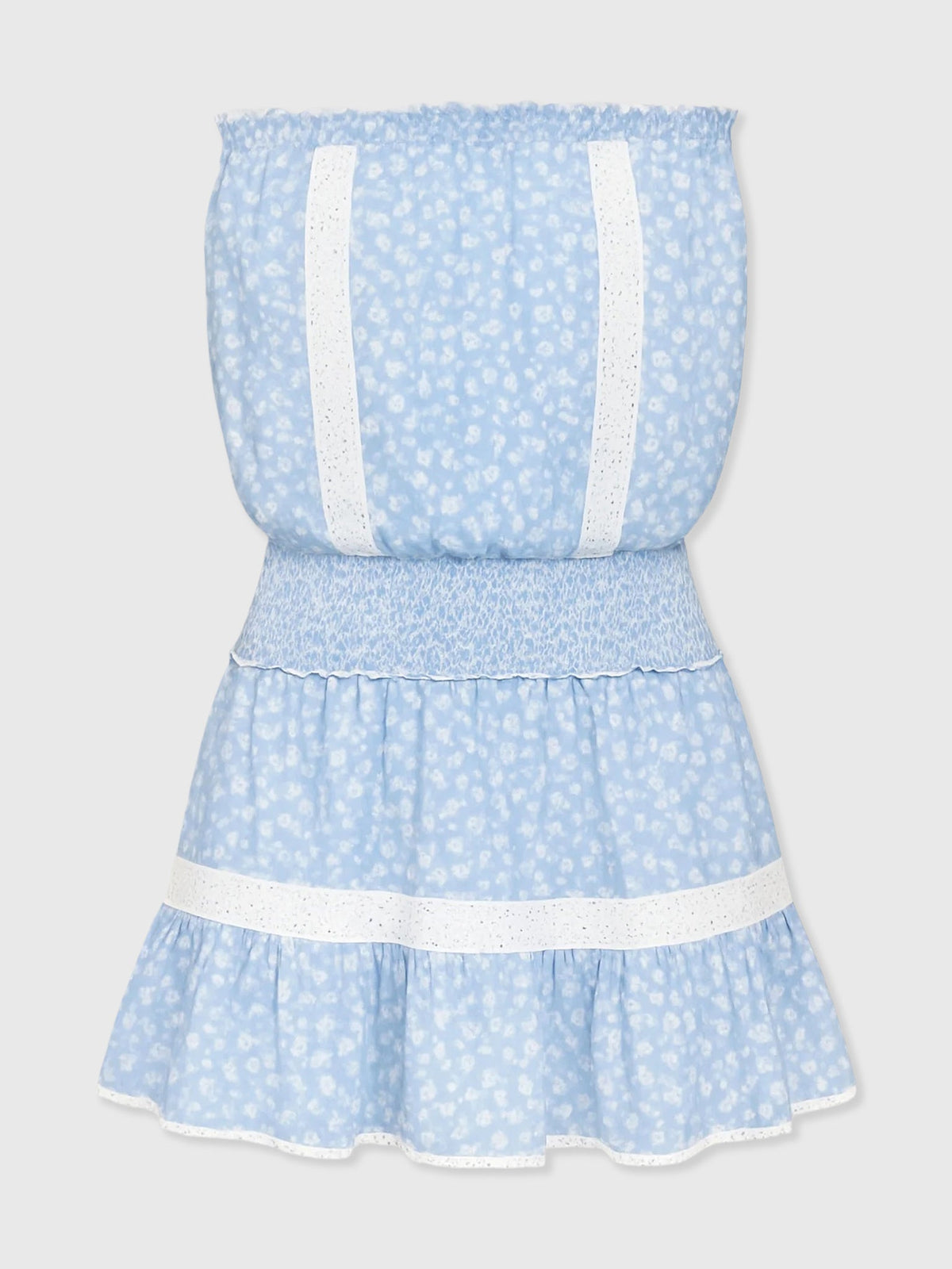 Katie J NYC Tween Girls' Lucia Lace Insert Day Dress